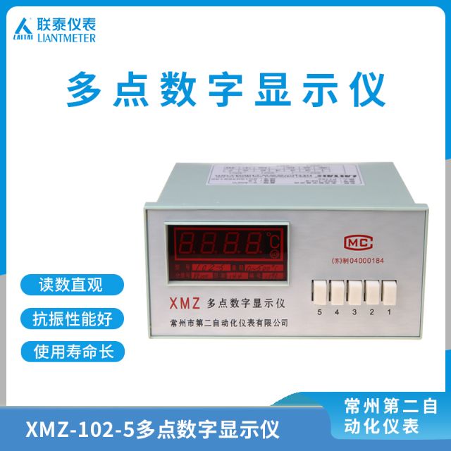 XMZ-102-5 多點數字顯示儀