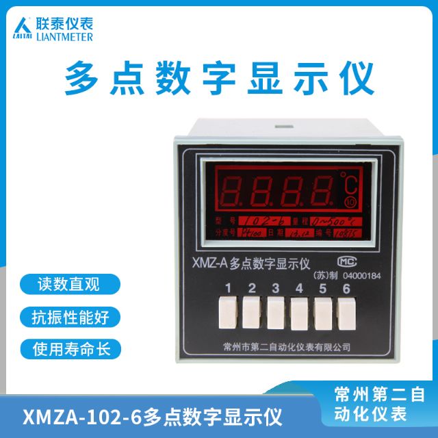 XMZA-102-6 多點數字顯示儀