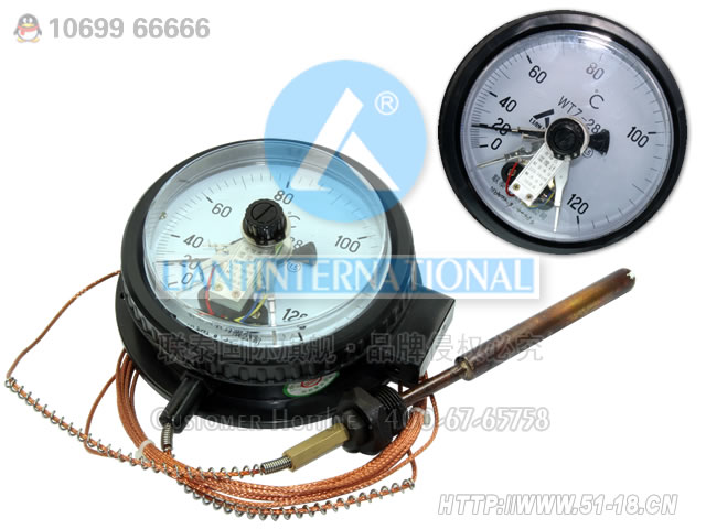 電接點壓力式溫度計 WTZ-288